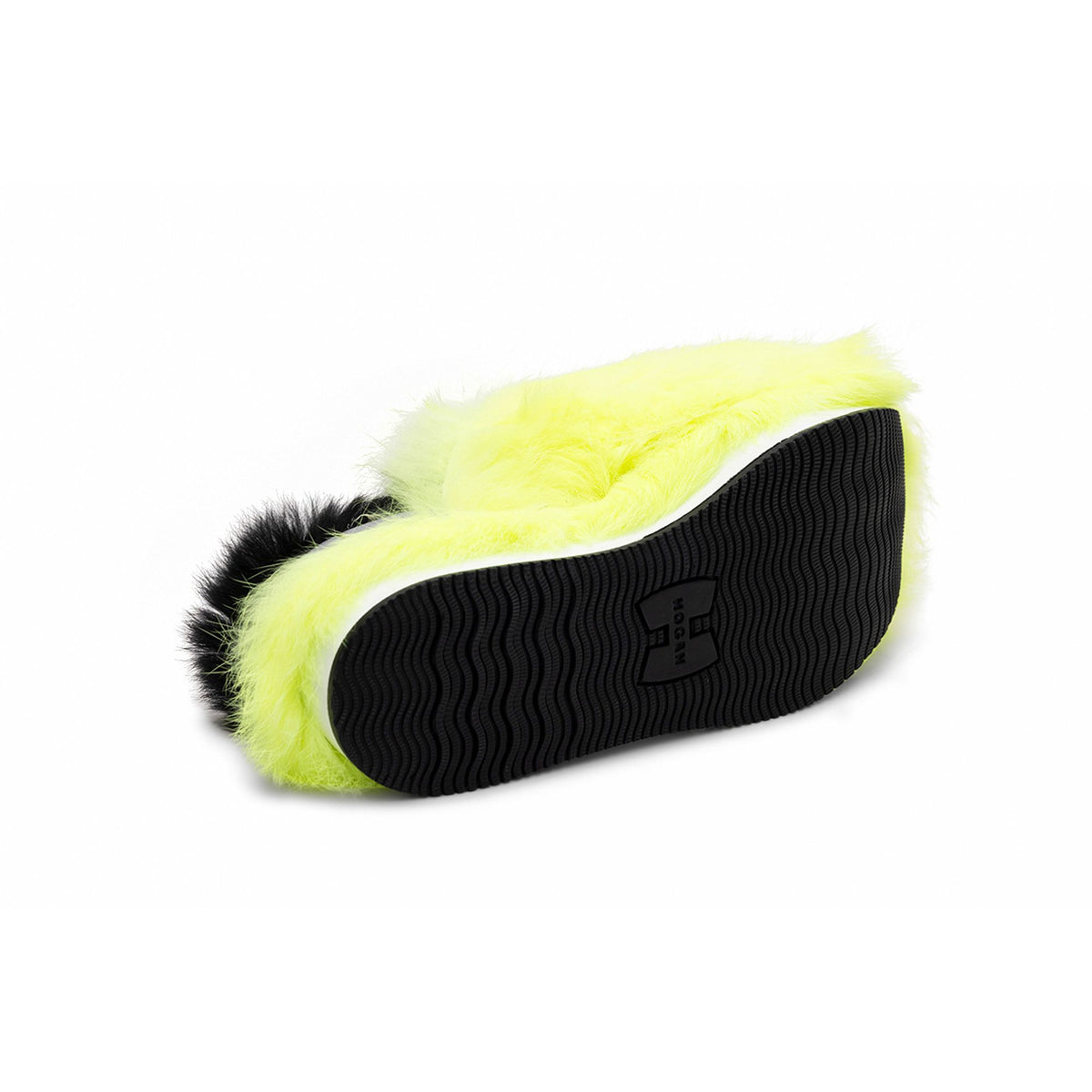 Hogan Fur-Trimmed Lace-Up Slip-On Sneakers
