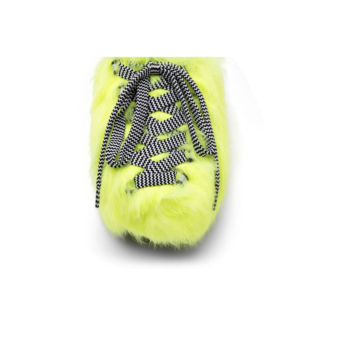 Hogan Fur-Trimmed Lace-Up Slip-On Sneakers