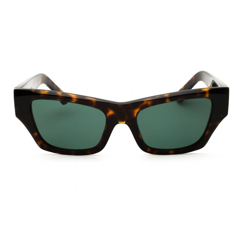 Burberry Sunglasses Cat Eye Full Rim, Dark Havana Frame and Green Lens BE4441U300271
