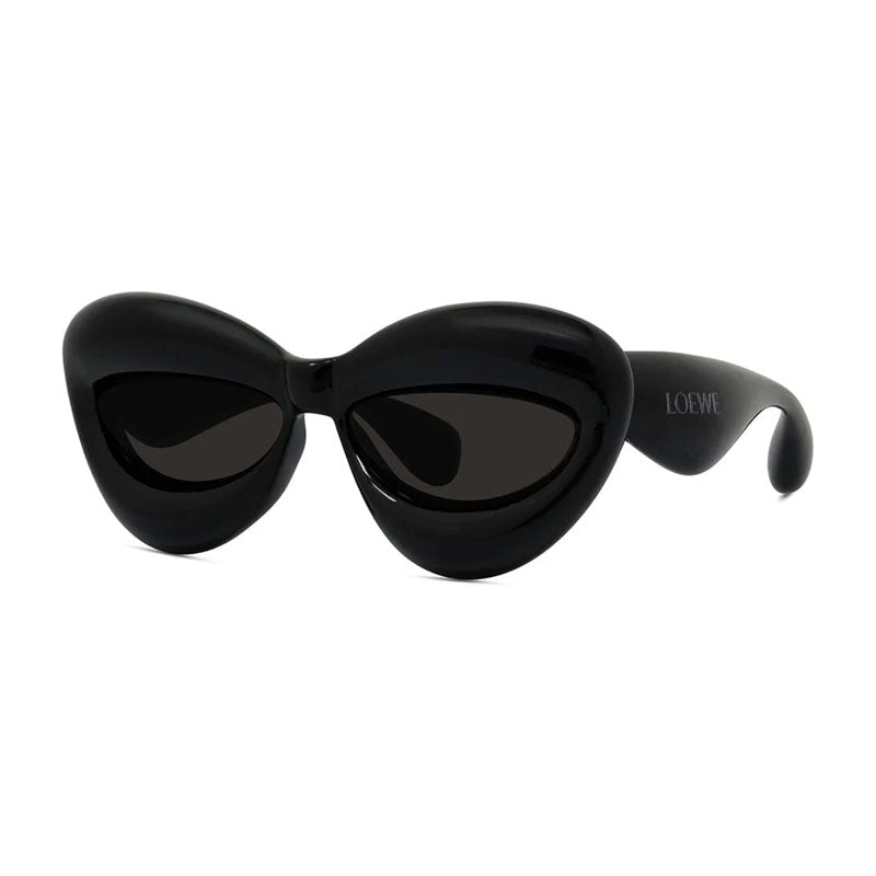 Loewe Sunglasses Cat Eye Full Rim, Black Frame and Smoke Lens LW40097I01A