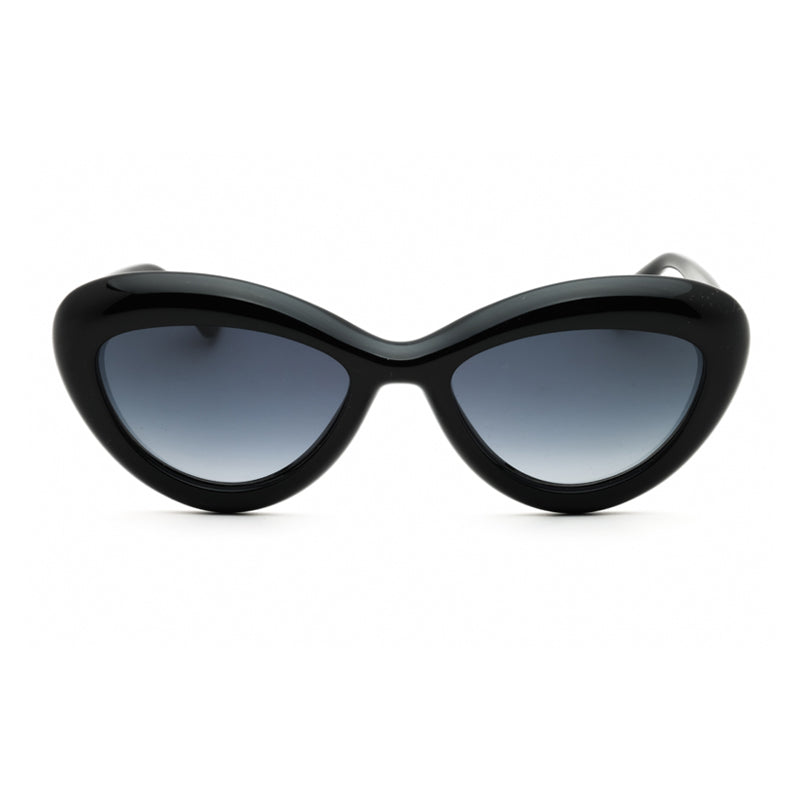 Moschino Sunglasses Cat Eye Full Rim, Black Frame and Dark Grey Gradient Lens MOS163/S08079O