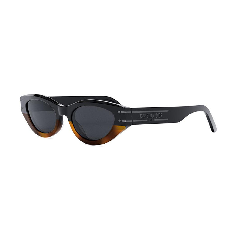 Dior Sunglasses Cat Eye Full Rim, Black Frame and Smoke Lens DIORSIGNATUREB5I18A0
