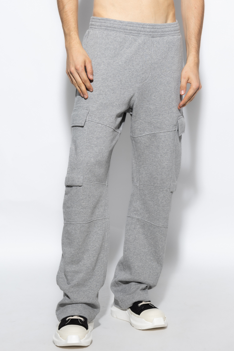 Givenchy Jersey Cargo Pants_Heather Grey