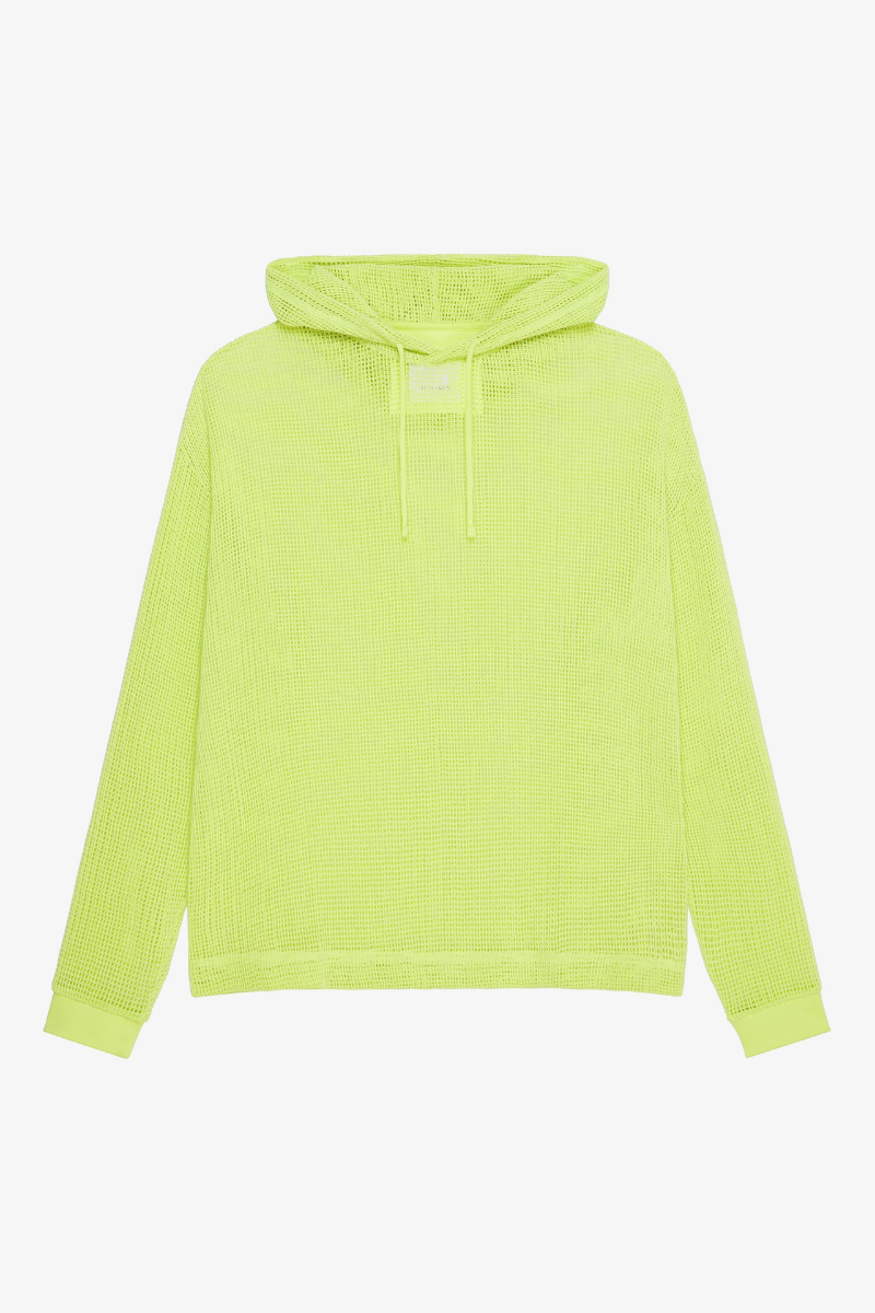 Givenchy Ultra Hoodie Tshirt Base_Fluo Yellow
