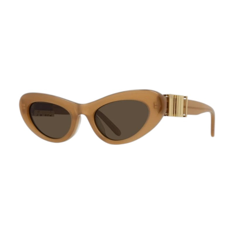 Loewe Sunglasses Cat Eye Full Rim, Shiny Brown Frame and Brown Lens LW40156U50E