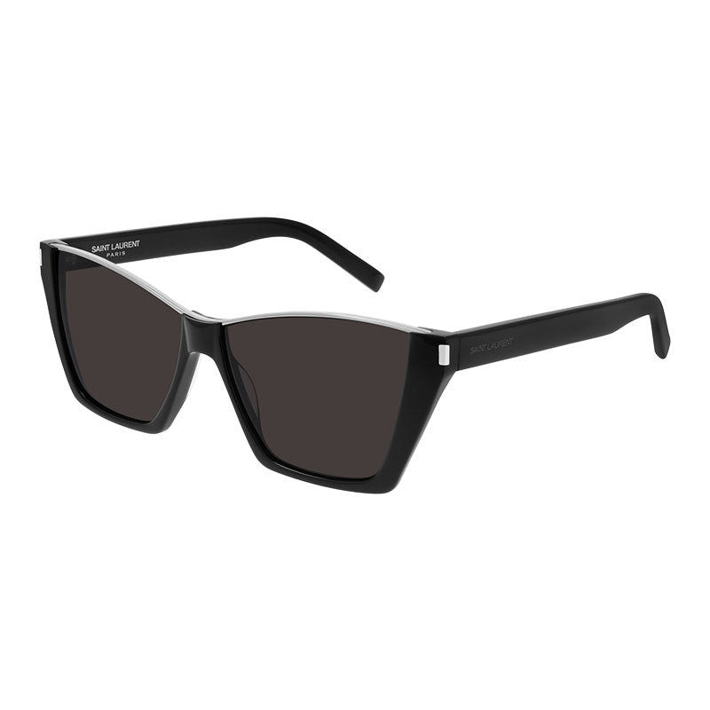 Saint Laurent Sunglasses Cat Eye Full Rim, Black Frame and Black Lens SL369KATE001