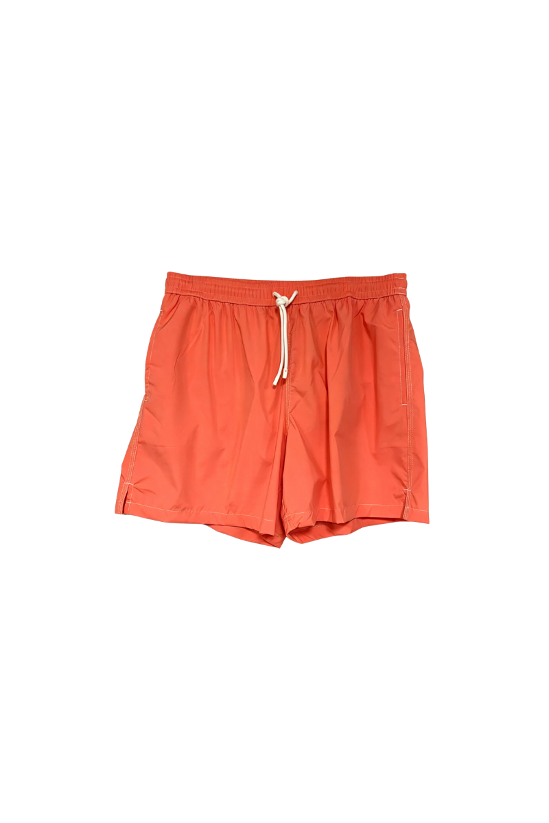 Fedeli Madeira Airstop Swim Shorts Trunks Peach Blossom