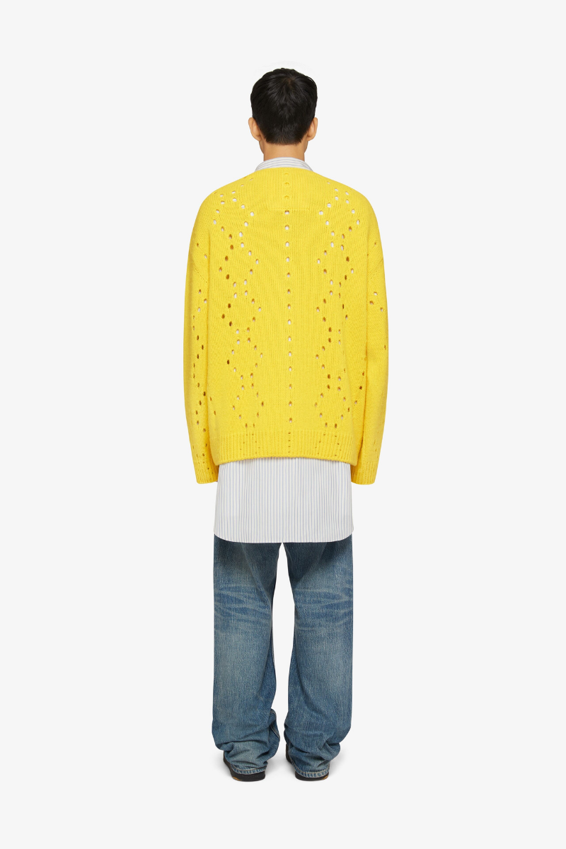 Givenchy Big Cardigan_Sunflower