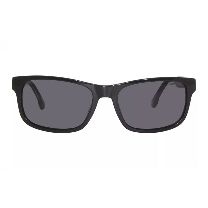 Carrera Sunglasses Rectangle Full Rim, Black Frame and Grey Lens CARRERA299/S0807IR