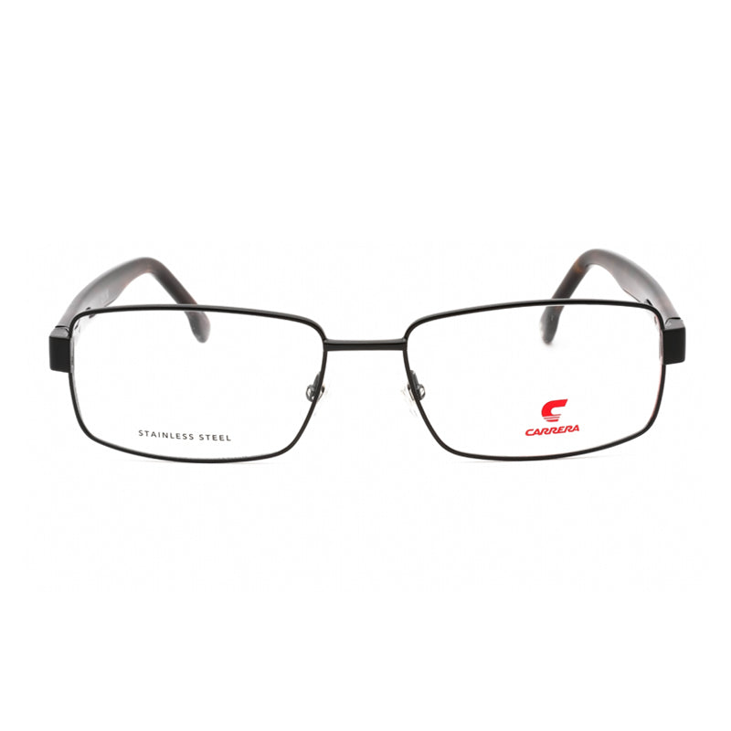 Carrera Eyeglasses Rectangle Full Rim, Black Frame and Clear Demo Lenses Lens CARRERA8887080700