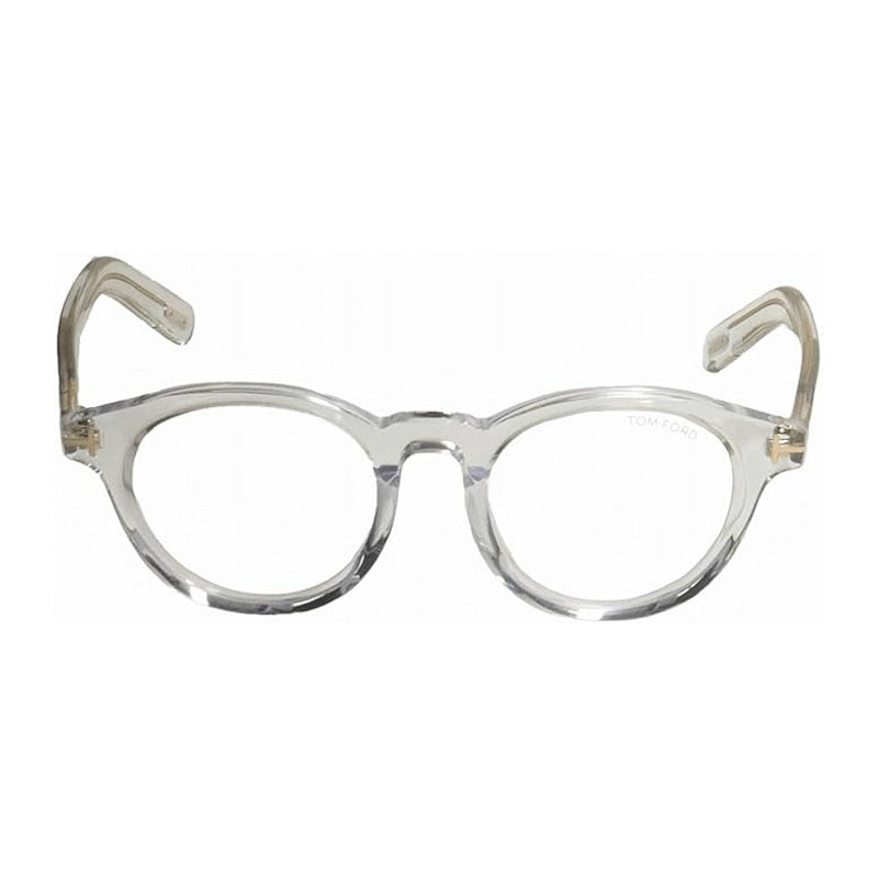 Tom Ford Eyeglasses Square Full Rim, Transparent Frame and Clear Demo Lens Lens FT5931-DB026