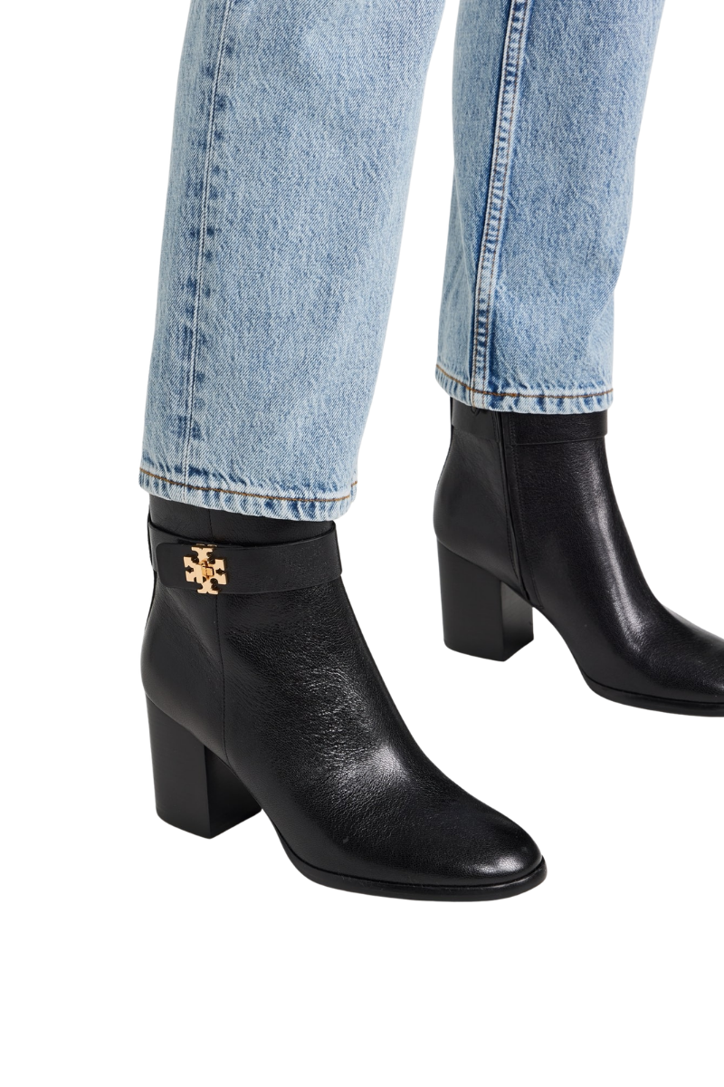 Tory Burch T Lock Heeled Ankle Boot 70Mm Perfect Black 158808006