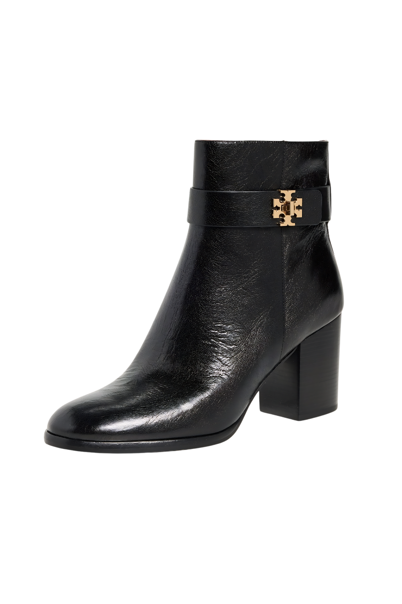 Tory Burch T Lock Heeled Ankle Boot 70Mm Perfect Black 158808006