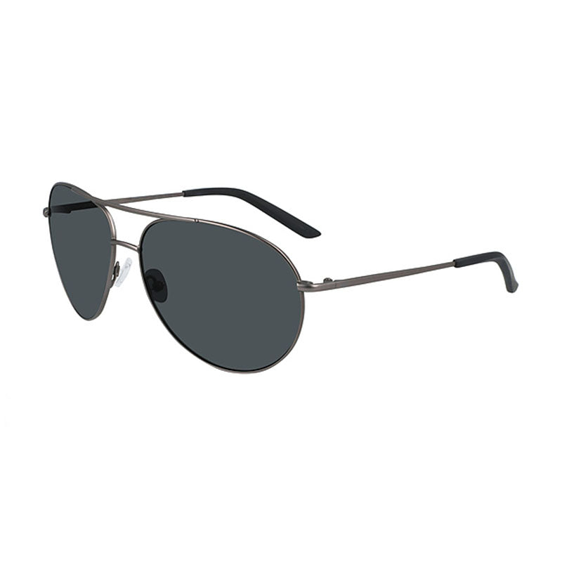 Nike Sunglasses Aviator Full Rim, Satin Gunmetal Frame and Polarized Grey Lens NIKECHANCEPDM1017900