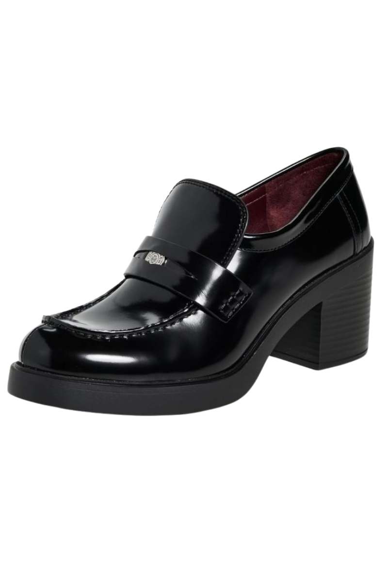 Tory Burch Classic Heeled Lug Loafer 50Mm Perfect Black 166812006
