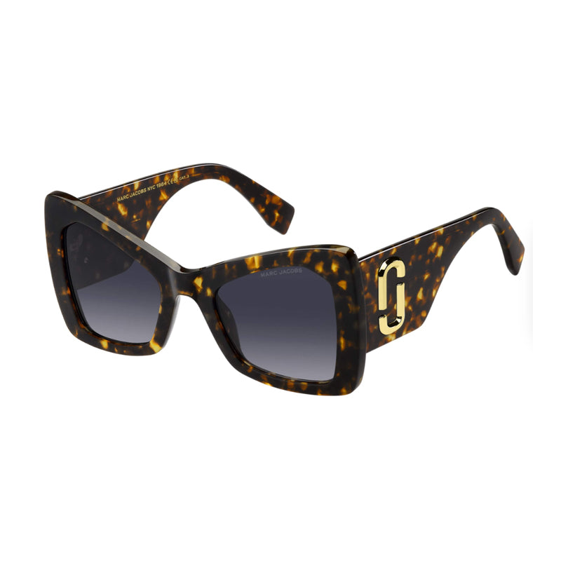 Marc Jacobs Sunglasses Cat Eye Full Rim, Havana Frame and Grey Gradient Lens MARC761/S00869O