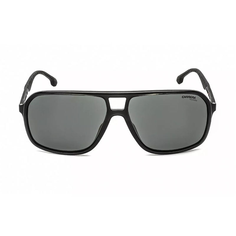 Carrera Sunglasses Aviator Full Rim, Grey Frame and Grey Polarized Lens CARRERA8035/S0KB7M9