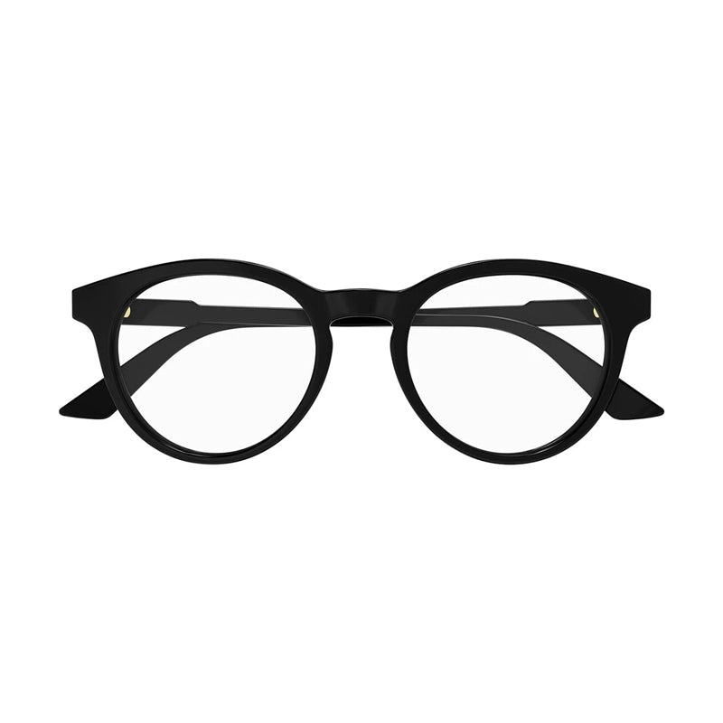 Gucci Eyeglasses Square Full Rim, Black Frame and Clear Demo Lenses Lens GG1822O001