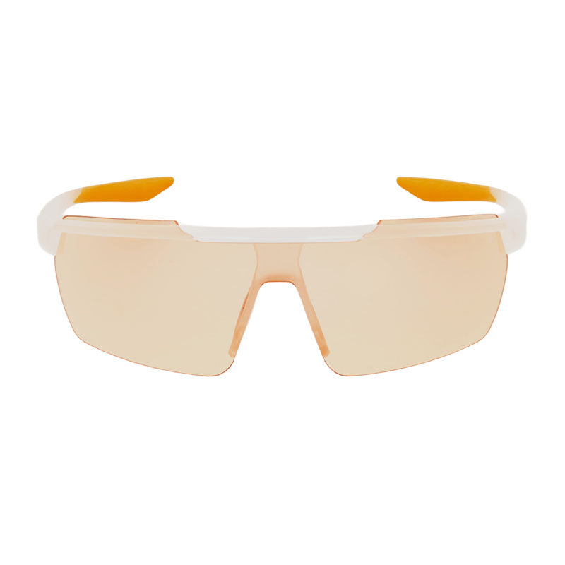 Nike Sunglasses Shield Semi Rim, Matte Clear Frame and Orange Low Lens WINDSHIELDELITEAFEDC2830913