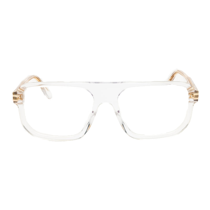 Marc Jacobs Eyeglasses Rectangle Full Rim, Crystal Frame and Clear Demo Lenses Lens MARC682090000