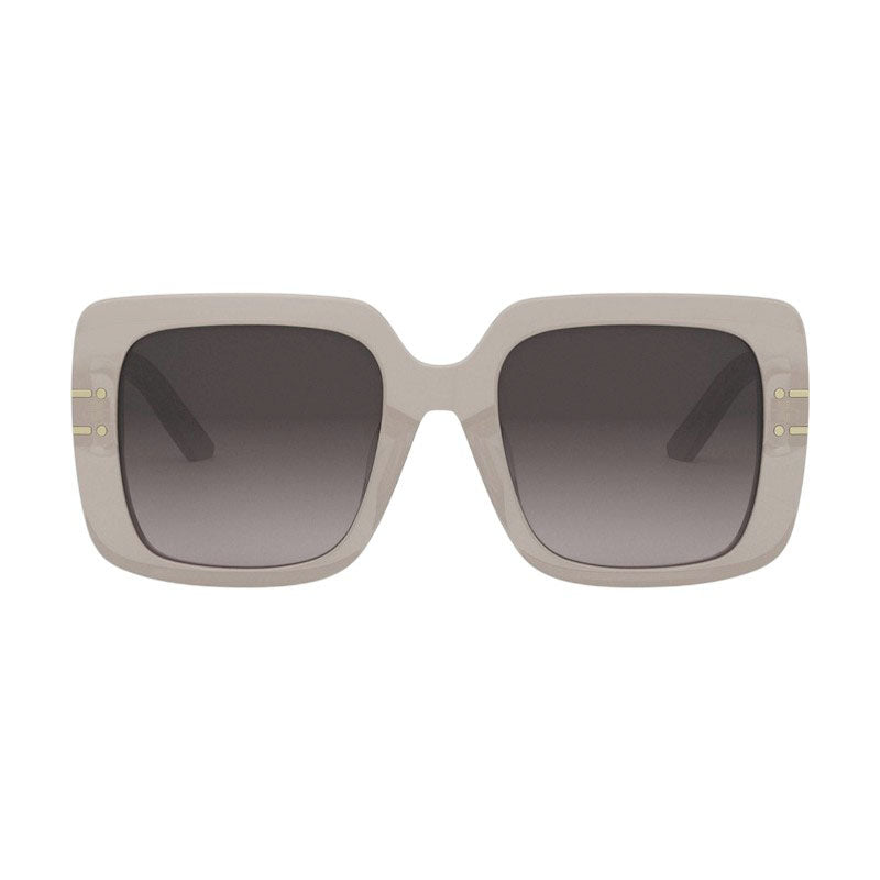 Dior Sunglasses Square Full Rim, Shiny Brown Frame and Grey Gradient Lens DIORSIGNATURES11F78A1