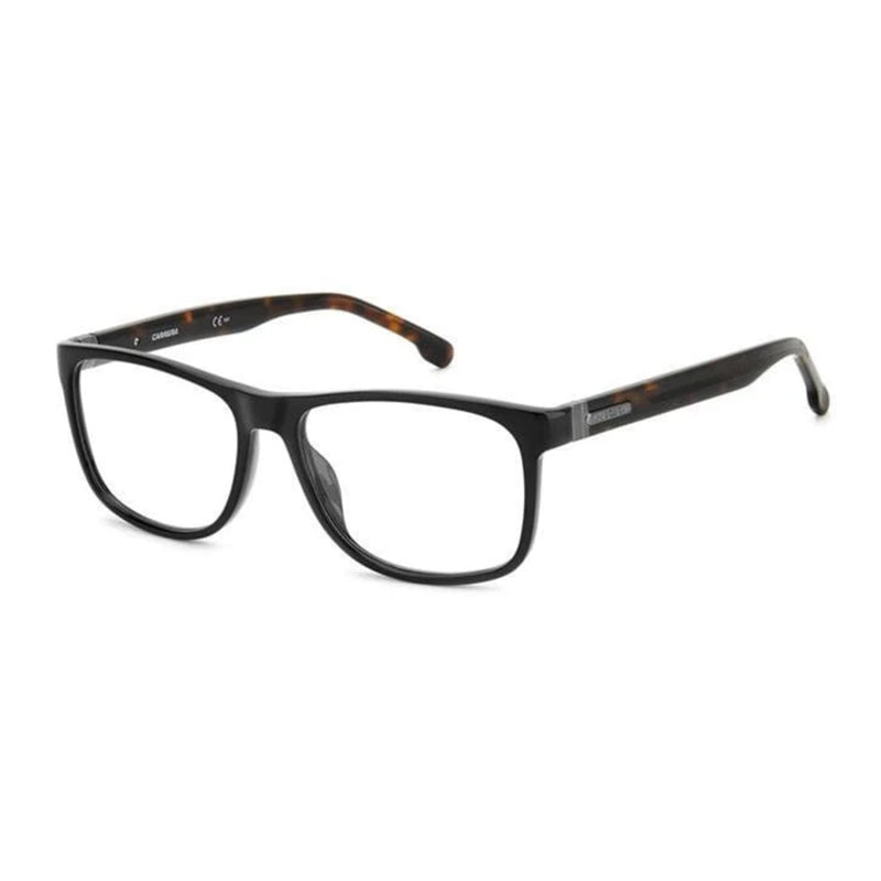 Carrera Eyeglasses Rectangle Full Rim, Black Frame and Clear Demo Lenses Lens CARRERA8889080700