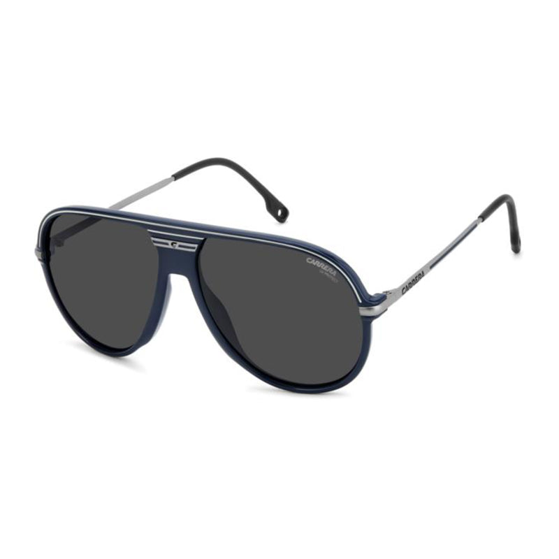 Carrera Sunglasses Aviator Full Rim, Blue Frame and Smoke Grey Lens CSPORT06/S0PJPIR