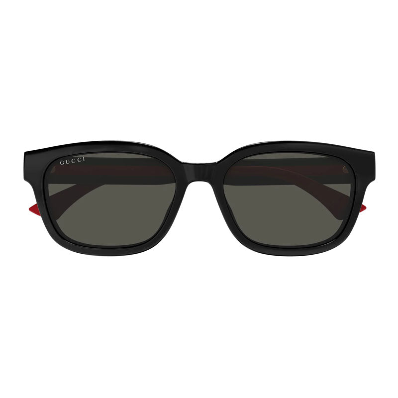 Gucci Sunglasses Square Full Rim, Black Frame and Grey Lens GG1872SK001