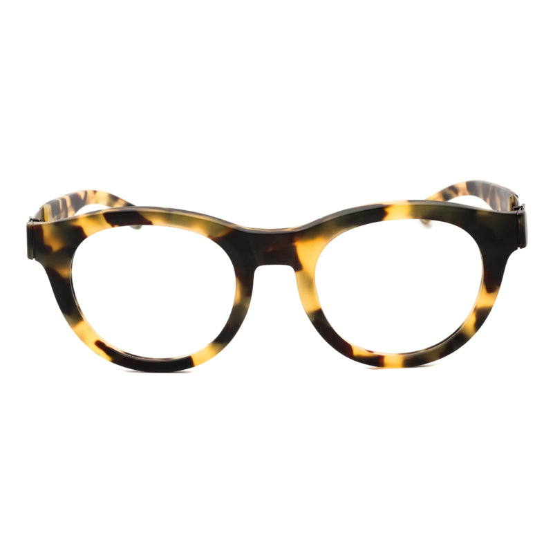 Ic! Berlin Eyeglasses Cat Eye Full Rim, Ghetto Matte Havana Frame and Clear Demo Lenses Lens GLENA06857320