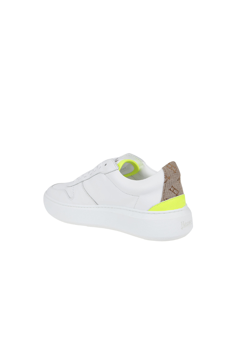 Herno Men Lace-Up Sneakers Sh001Um Shoe6 1030 Green