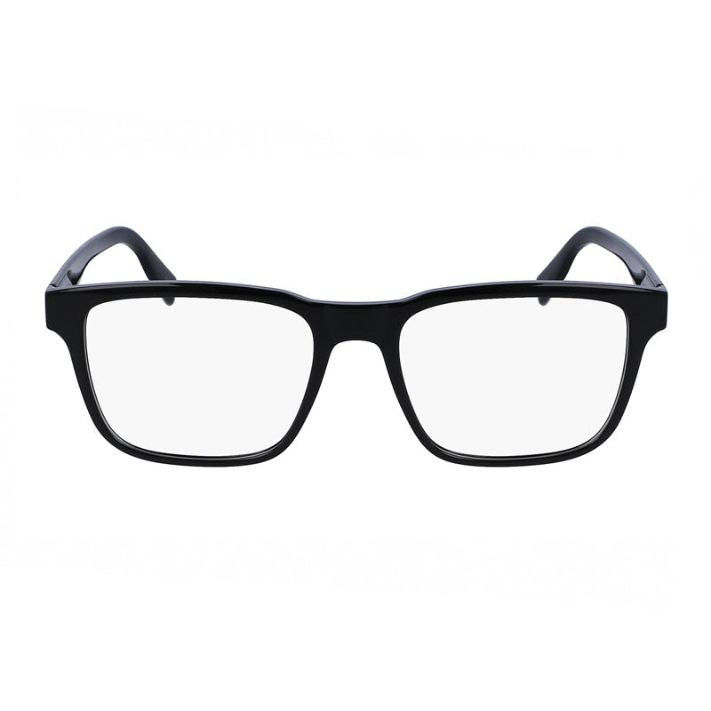 Lacoste Eyeglasses Square Full Rim, Black Frame and Clear Demo Lens Lens L2926001