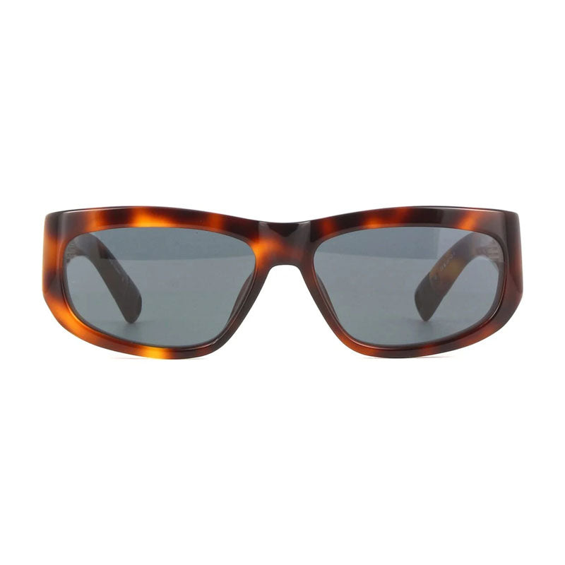 Jacquemus Sunglasses Square Full Rim, Havana Frame and Grey Lens JAC/2C4