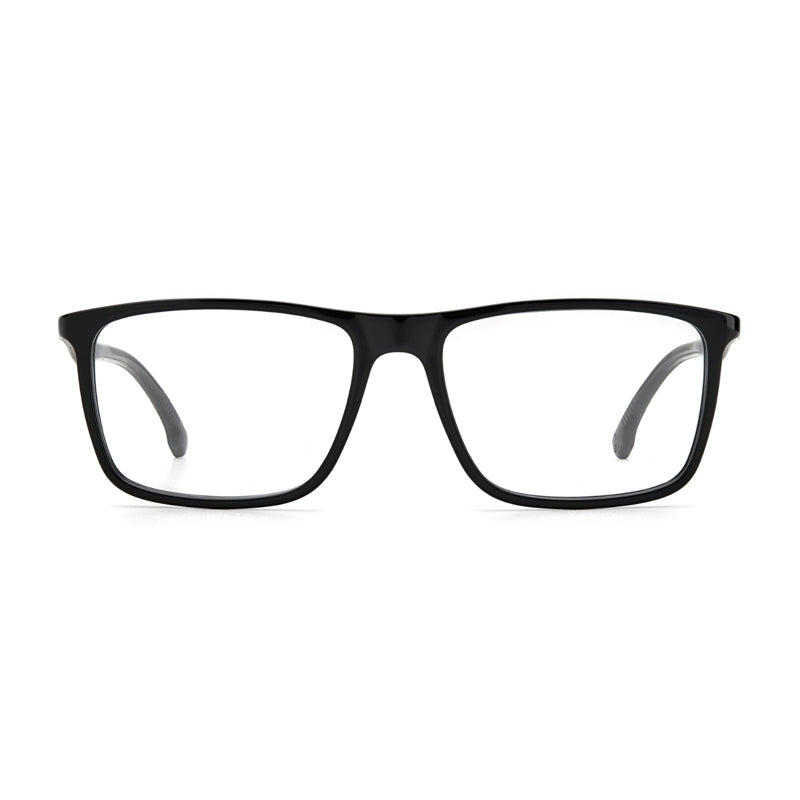 Carrera Eyeglasses Rectangle Full Rim, Black Frame and Clear Demo Lenses Lens CARRERA8862080700