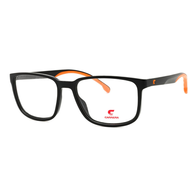 Carrera Eyeglasses Square Full Rim, Black Frame and Clear Demo Lenses Lens CARRERA889408LZ00
