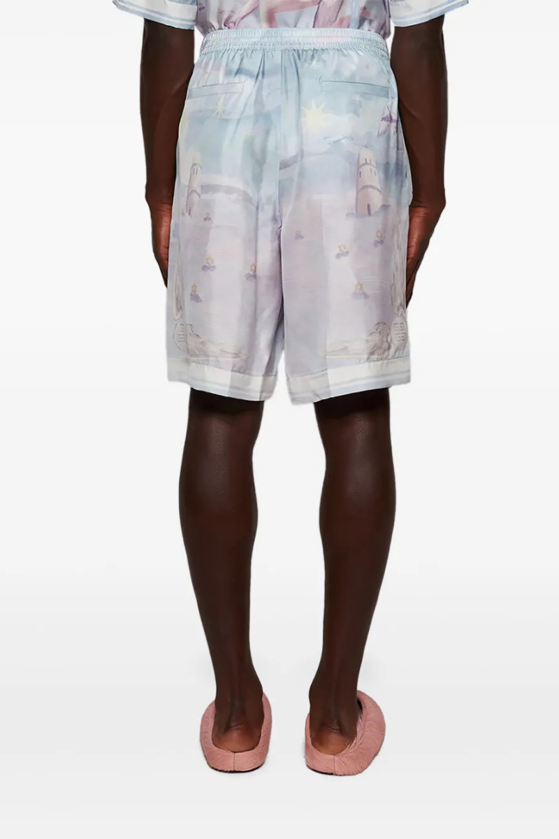Givenchy Tailored Jogger Shorts_Multicolored