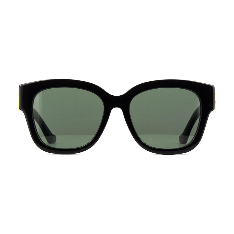 Gucci Sunglasses Round Full Rim, Black Frame and Grey Lens GG1550SK001