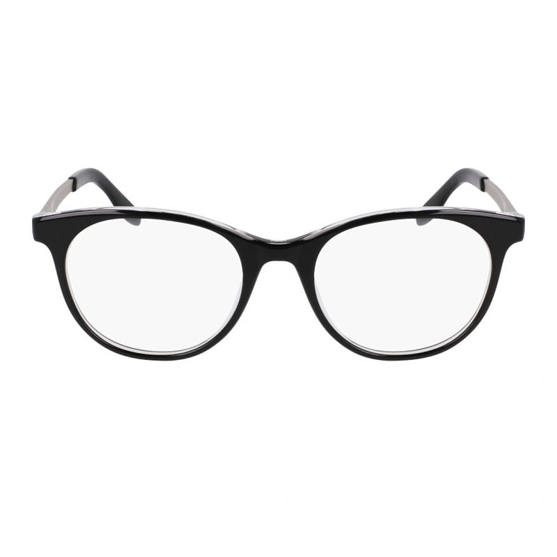 Nike Eyeglasses Cat Eye Full Rim, Black Frame and Clear Demo Lenses Lens NIKE7173001