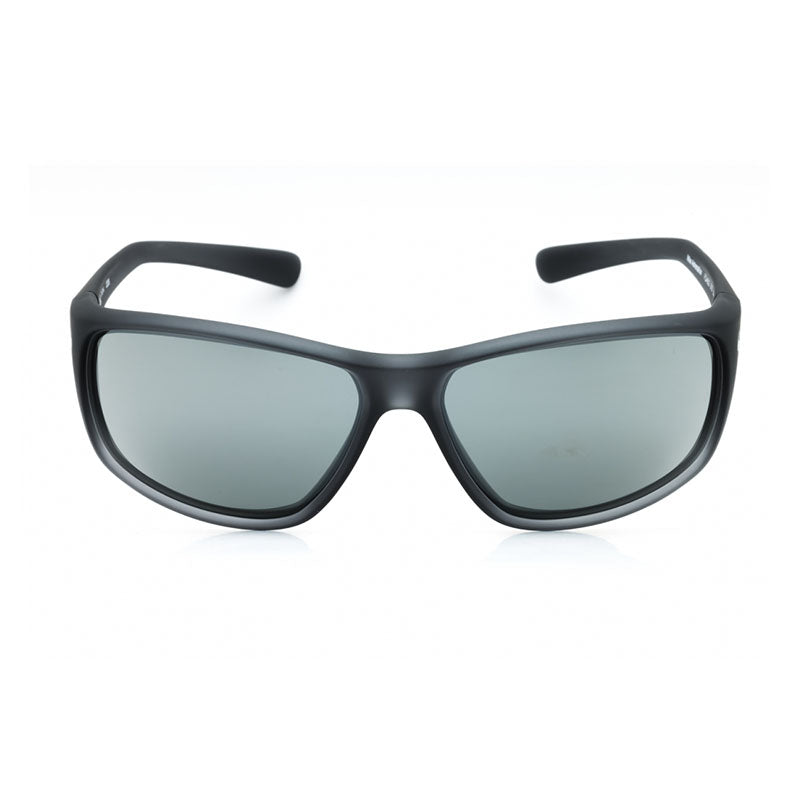 Nike Sunglasses Rectangle Full Rim, Matte Antracite Frame and Silver Lens ADRENALINEFQ4602010