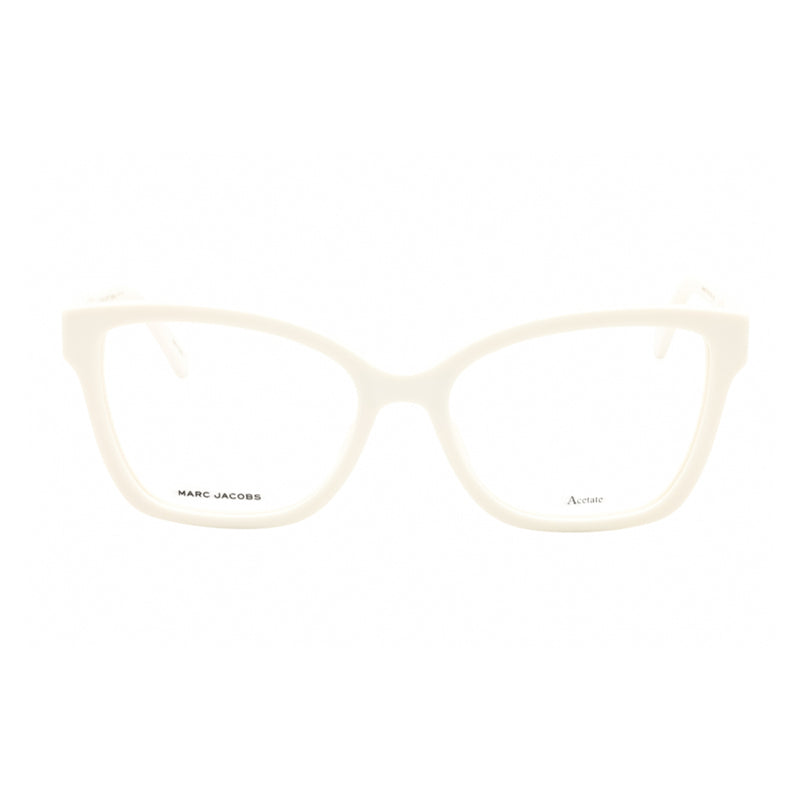 Marc Jacobs Eyeglasses Cat Eye Full Rim, Ivory Frame and Clear Demo Lenses Lens MARC7350SZJ00