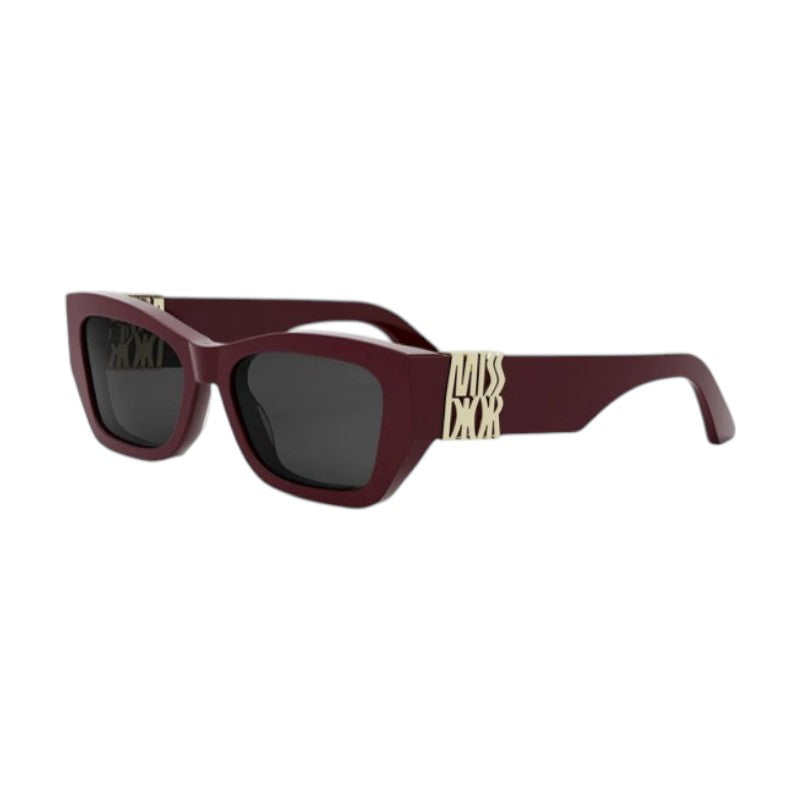 Dior Sunglasses Square Full Rim, Red Frame and Grey Lens MISSDIORS1I94A0