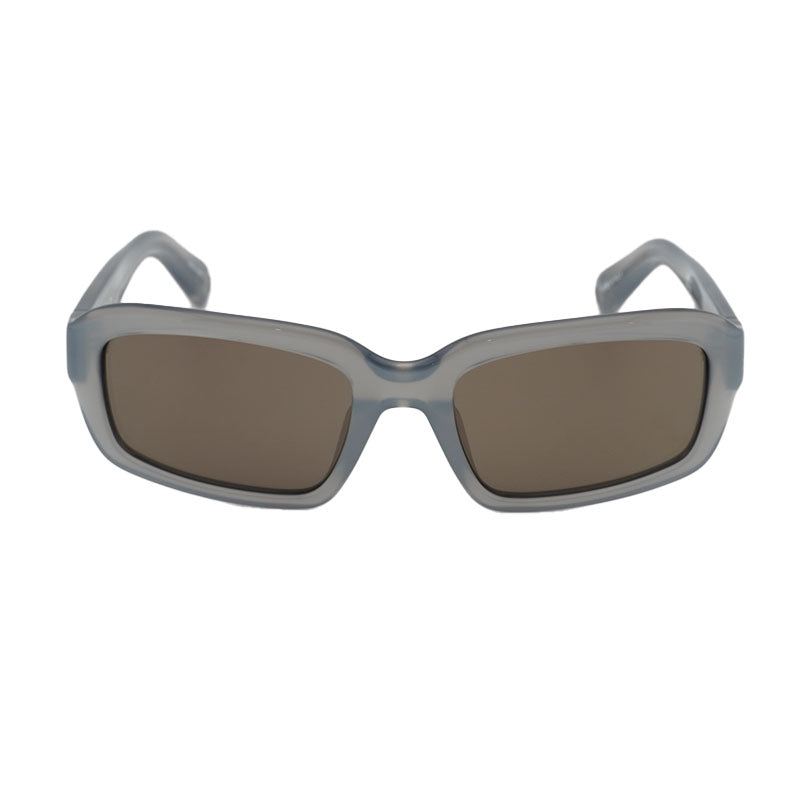 Jacquemus Sunglasses Square Full Rim, Grey Frame and Grey Lens JAC/64C4