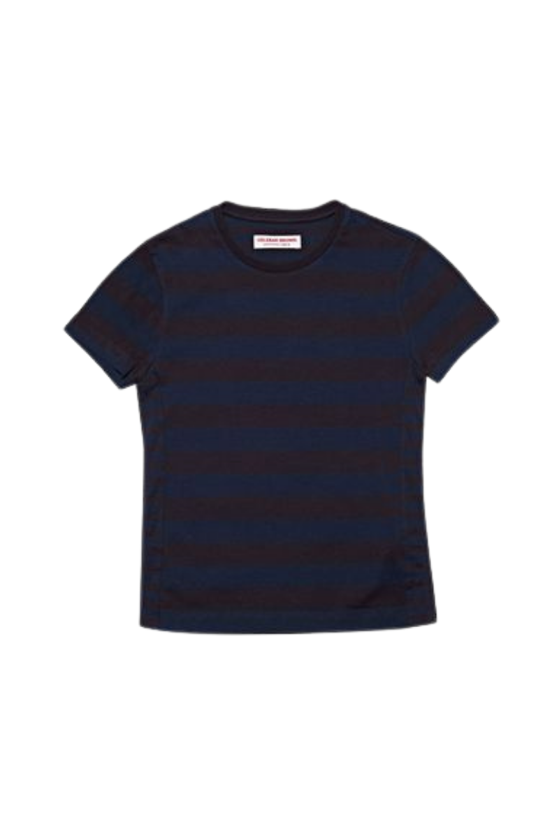 Orlebar Brown Kid's Top Jimmy Mix Stripe-276985-Dark Sapphire