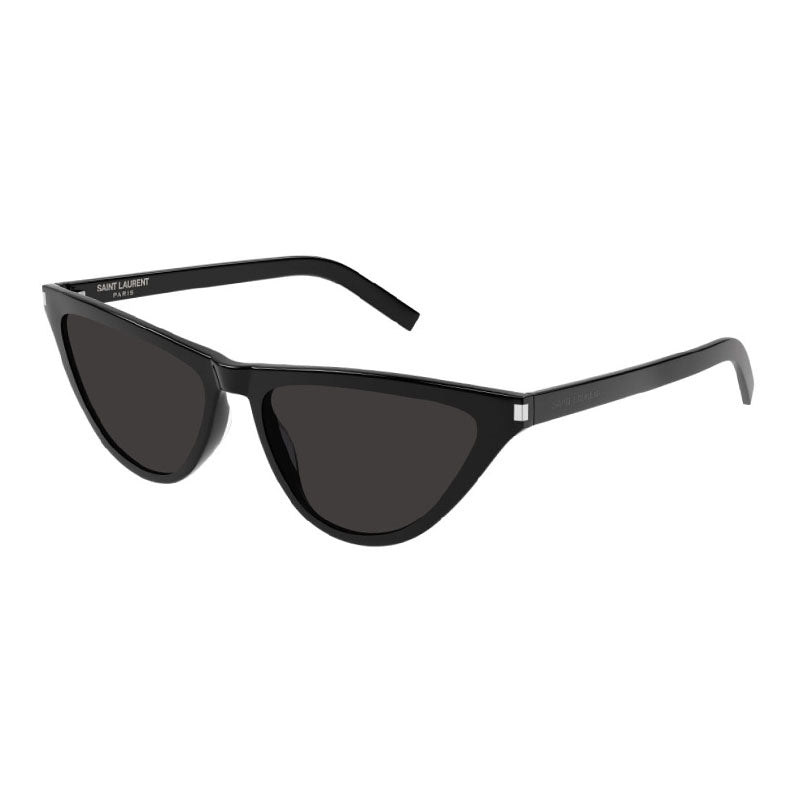 Saint Laurent Sunglasses Cat Eye Full Rim, Black Frame and Black Lens SL550SLIM001