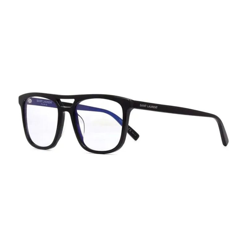 Saint Laurent Sunglasses Square Full Rim, Black Frame and Grey Photochromic Lens SL455005