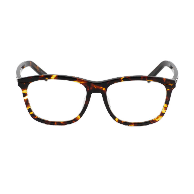 Dior Eyeglasses Square Full Rim, Havana Frame and Clear Demo Lenses Lens DIORESSENTIALOS2F2400