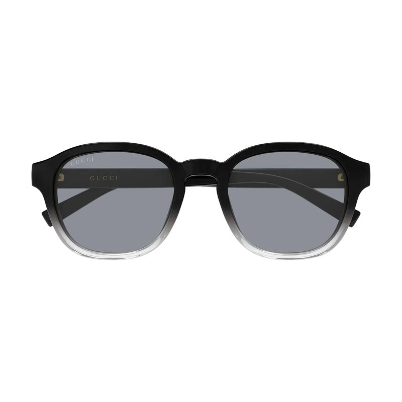 Gucci Sunglasses Square Full Rim, Black Gradient Frame and Grey Lens GG2109SK003