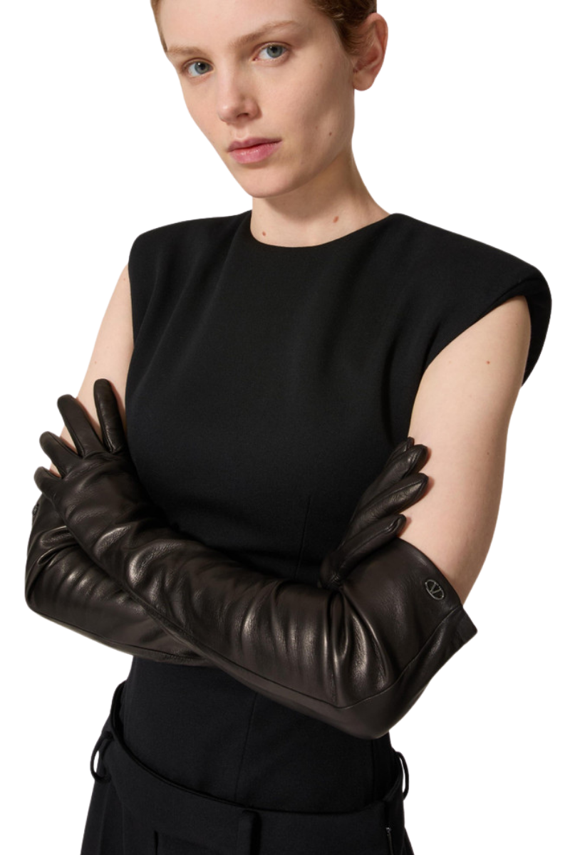 Valentino Garavani Vlogo The Bold Edition Nappa Gloves
