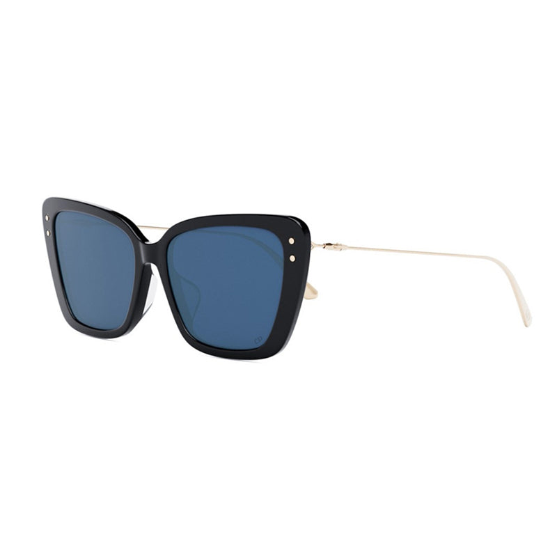 Dior Sunglasses Butterfly Full Rim, Black Frame and Blue Lens MISSDIORB5F12B0