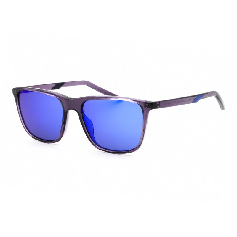 Nike Sunglasses Square Full Rim, Canyon Purple Frame and Violet Mirror Lens NIKESTATEMDV2291553