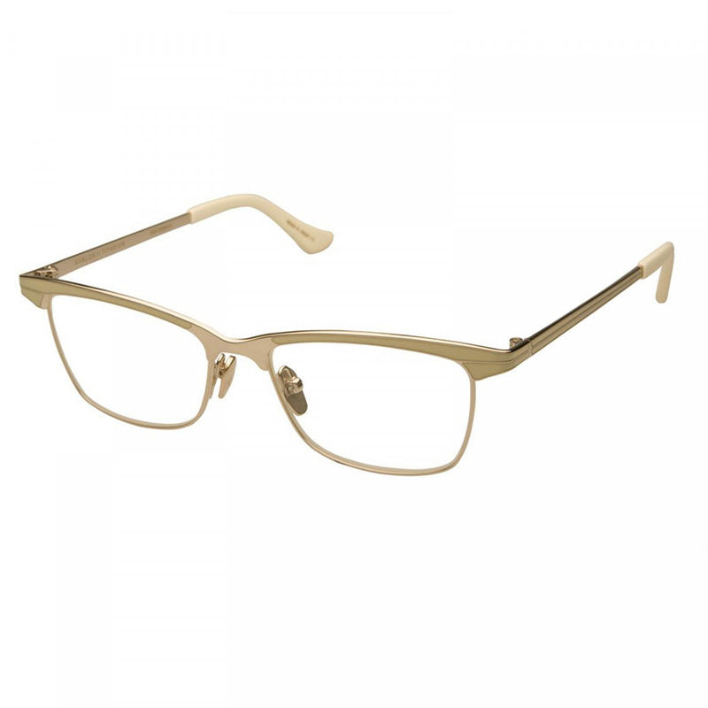 Dita Eyeglasses Cat Eye Full Rim, Gold Frame and Clear Demo Lenses Lens AVALONB